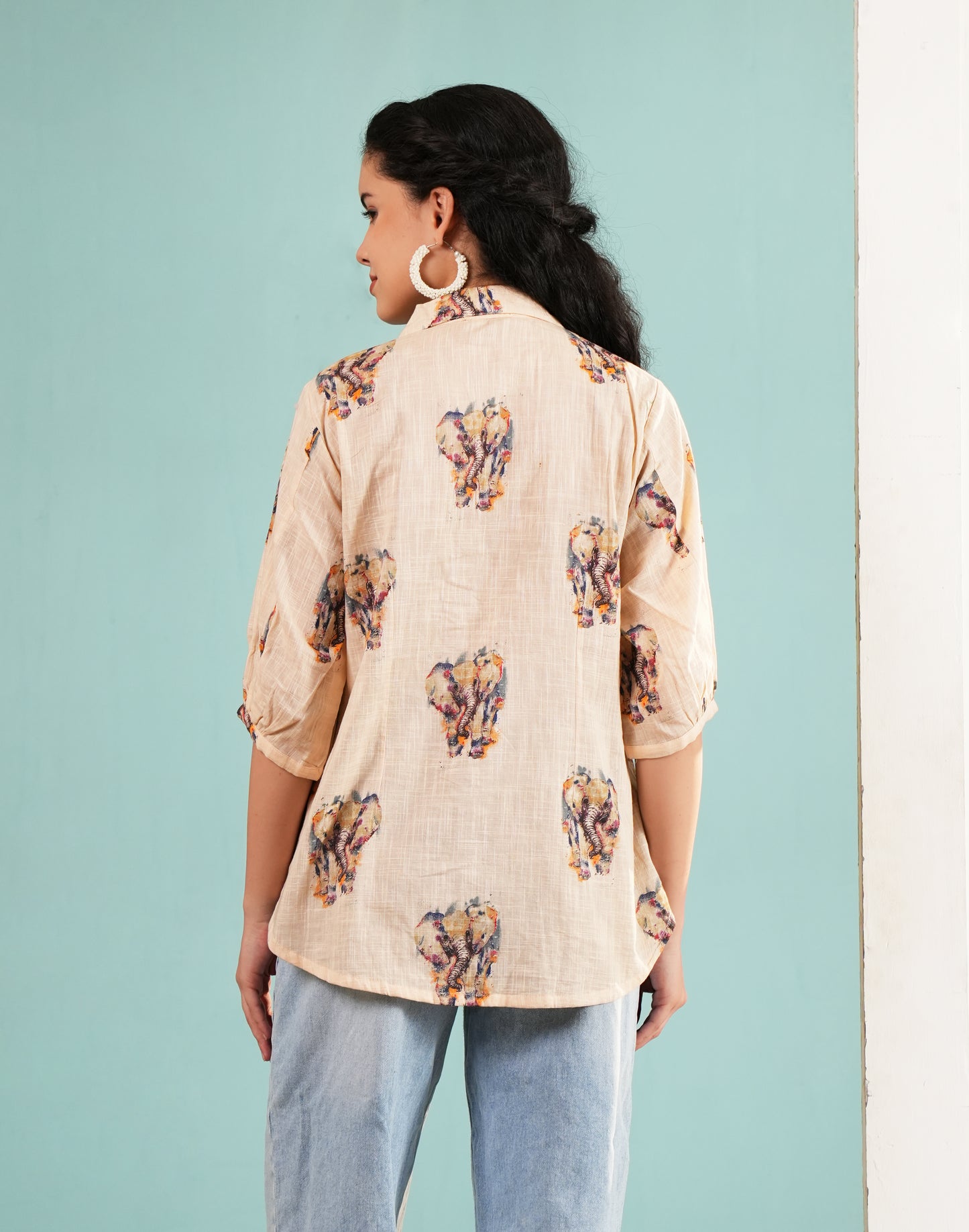 The Heritage Tunic in Spiced Ivory